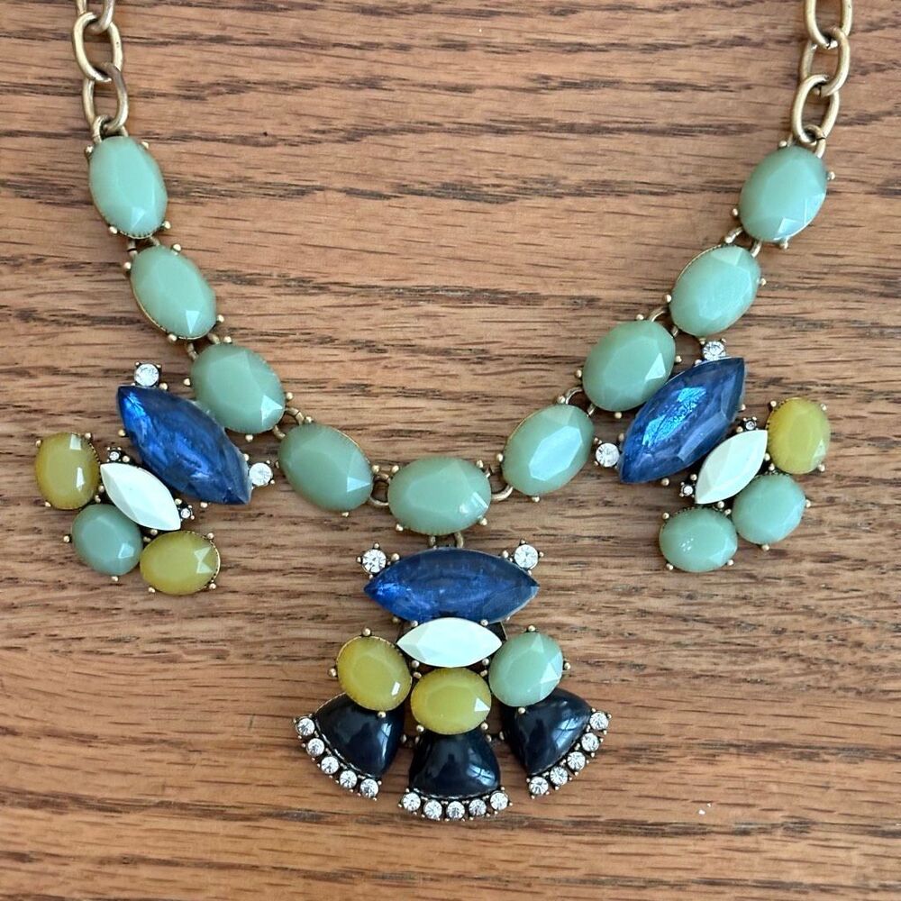 J.Crew | Chunky Multicolor Statement Necklace | 1… - image 4